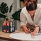 60 Slot Marker Organizer & Paint Brush Holder – Multi-Level Marker Storage, Pens, Brushes, Colored Pencils
